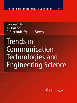 cover image of Trends in Communication Technologies and Engineering Science